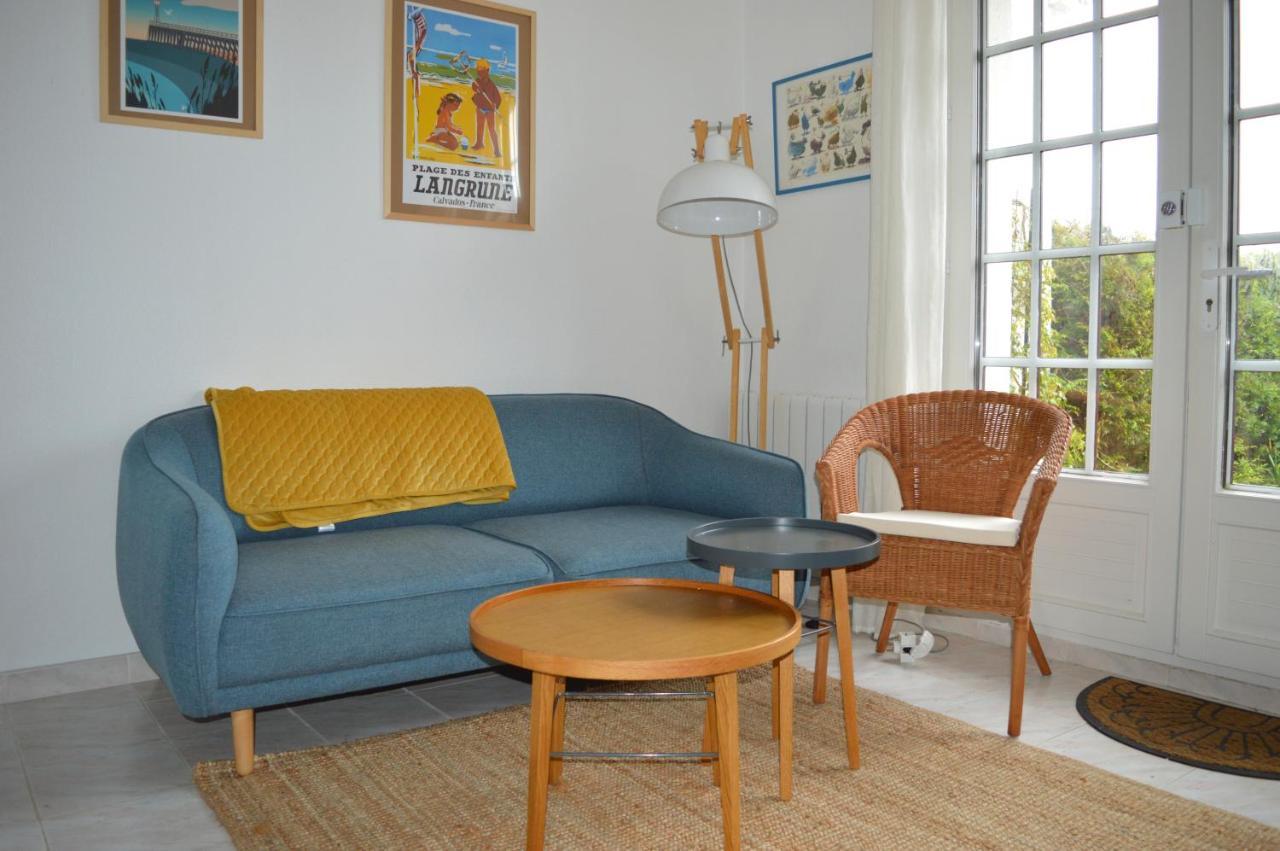 Triplex avec jardinet - wifi - à 400m de la plage Courseulles-sur-Mer Exterior foto